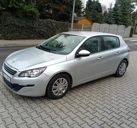 Peugeot 308 cena 26999 przebieg: 165000, rok produkcji 2013 z Luboń małe 352